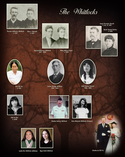 Family tree collage 5in web